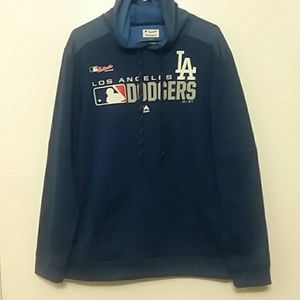 LA Dodgers Authentic Coll. Majestic Sweatshirt